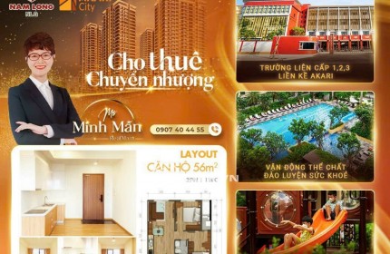 Cho thuê Căn hộ, căn hộ sân vườn, shophouse mặt bằng kinh doanh Akari Nam Long, Võ Văn Kiệt quận Bình Tân, gần Quận 8, nhà trống hoặc đầy đủ nội